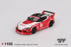 Mini GT 1/64 LB-WORKS Toyota GR Supra Red/White MGT01103