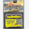 Mini GT 1/64 Lincoln Capri Hot Rod 1954 Lime Yellow - Blister Paket MGT00794-BL
