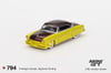 Mini GT 1/64 Lincoln Capri Hot Rod 1954 Lime Yellow MGT00794MGT00515