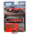 Mini GT 1/64 Nissan LB-ER34 Super Silhouette SKYLINE Red/Black - Blister Paket MGT00843-BL