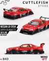 Mini GT 1/64 Nissan LB-ER34 Super Silhouette SKYLINE Red/Black - Blister Paket MGT00843-BL