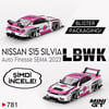 Mini GT 1/64 Nissan LB-Super Silhouette S15 SILVIA Auto Finesse SEMA 2023 - Blister Paket MGT00781-BL