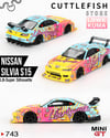 Mini GT 1/64 Nissan LB-Super Silhouette S15 SILVIA LBWK KUMA MGT00743