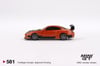 Mini GT 1/64 Nissan Silvia S15 D-MAX Metallic Orange MGT00581