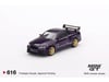 Mini GT 1/64 Nissan Skyline GT-R (R34) Tommykaira R-z Midnight Purple