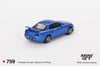 Mini GT 1/64 Nissan Skyline GT-R (R34) V-Spec Bayside Blue