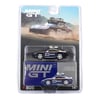 Mini GT 1/64 Porsche 911 Dakar Rallye Design Package White/Gentian Blue Metallic - Blister Paket
