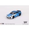 Mini GT 1/64 Porsche 911 Turbo S Safety Car 2023 IMSA Daytona 24 Hrs MGT00735