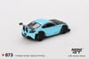 Mini GT 1/64 Toyota GR86 LB Nation Baby Blue - Blister Paket MGT00873-BL
