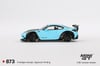 Mini GT 1/64 Toyota GR86 LB Nation Baby Blue - Blister Paket MGT00873-BL