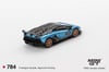 Mini GT Lamborghini Aventador SVJ 63 Blu Aegir //784 (Blister))