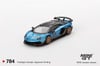 Mini GT Lamborghini Aventador SVJ 63 Blu Aegir //784 (Blister))