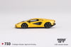 Mini GT Lamborghini Countach LPI 800-4 New Giallo Orion