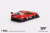 Mini GT Nissan LB-ER34 Super Silhouette SKYLINE Red/Black