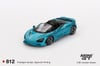 Mini GT No.812 McLaren 750S Spider Belize Blue
