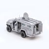 MINI VISUAL ART 1:64 Lenco BearCat G3 Armored Vehicle Gray with figures