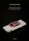 MK Miniatures 1:64 Cadillac DeVille White Roof