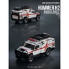 MK Miniatures Hummer H2 Ambulance – Glossy White