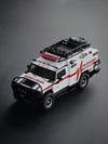 MK Miniatures Hummer H2 Ambulance – Glossy White