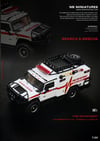 MK Miniatures Hummer H2 Ambulance – Glossy White