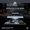MoreArt 1:64 Apple Store Scene Model MO936208