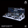 MoreArt 1:64 Auto Repair Workshop HKS Diorama