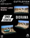 MoreArt 1:64 Desert Lake Scene Model MO901317