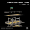 MoreArt 1:64 PARKING FOR 3 FLOORS SCENE MODEL (SECTION B) MO921002