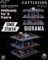 MoreArt 1:64 PARKING FOR 3 FLOORS SCENE MODEL (SECTION B) MO921002
