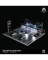 MoreArt 1:64 PARKING LOT SCENE BUGATTI (with led lights)