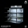 MoreArt 1:64 STEEL FRAME GARAGE PARKING LOT SCENE