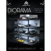 MoreArt 1:64 STEEL FRAME GARAGE PARKING LOT SCENE