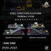 MoreArt 1:64 STEEL STRUCTURE PLATFORM PARKING SCENE DIORAMA (F)