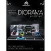 MoreArt 1:64 Two-Layer Assembly Show Room Lamborghini Shop Diorama