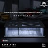 MoreArt 1:64 UNDERGROUND PARKING GARAGE SCENE DIORAMA 03 MO915003