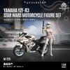 MoreArt 1:64 YAMAHA YZF-R3STAR WARS MOTORCYCLE FIGURE SET MO222225