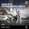 MoreArt 1:64 YAMAHA YZF-R3STAR WARS MOTORCYCLE FIGURE SET MO222225