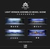 MoreArt LED Aydınlatmalı Diorama Model MO914205