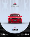 Original Model 1:64 BMW E30 Supreme Livery