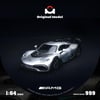 Original Model 1/64 Mercedes Benz AMG One Starlight Silver Diecast Model (Limited 999pc)