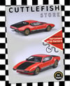 Para64 DeTomaso 1972 Pantera Red Black Lights Down Lhd