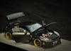 PGM 1:64 Nissan GT-R (R35) - Rocket Bunny Matte Black (ordinary)