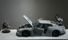 PGM 1:64 Nissan Rocket Bunny GTR R35 Combat Grey