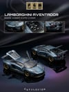 PGM 1/64 Teckwrap Lamborghini Aventador Grey Blue | 2026 Hobby Expo China