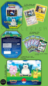 POKEMON TCG: Pokemon GO// Gift Tin Box (Snorlax)