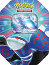 Pokémon TCG: Azure Legends Tin – Kyogre ex (4 Booster Packs & 1 Foil Promo Card)