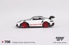 Porsche 911 (992) GT3 RS Weissach Package White with Pyro Red 