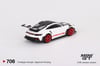 Porsche 911 (992) GT3 RS Weissach Package White with Pyro Red 