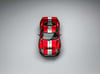 Rhino Model RM Ford GT40 Transparent Red 1:64