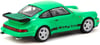 Schuco X Tarmac Works 1/64 Porsche 911 Turbo Green - COLLAB64